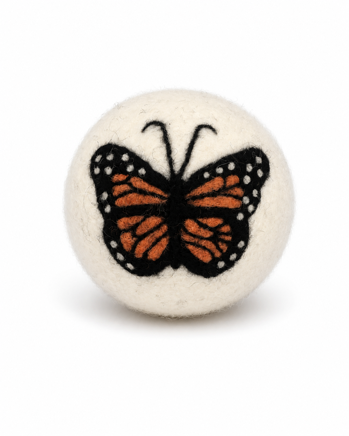 Eco Wool Dryer Balls: Golden Butterfly