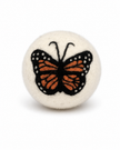 Eco Wool Dryer Balls: Golden Butterfly