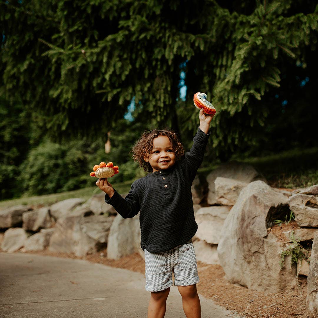 Friendly Weather Rainbow Rattle