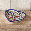 Blue West Bank Heart Trinket Dish