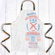 Apron Reversible: Coffee Cups - Brown-Organic