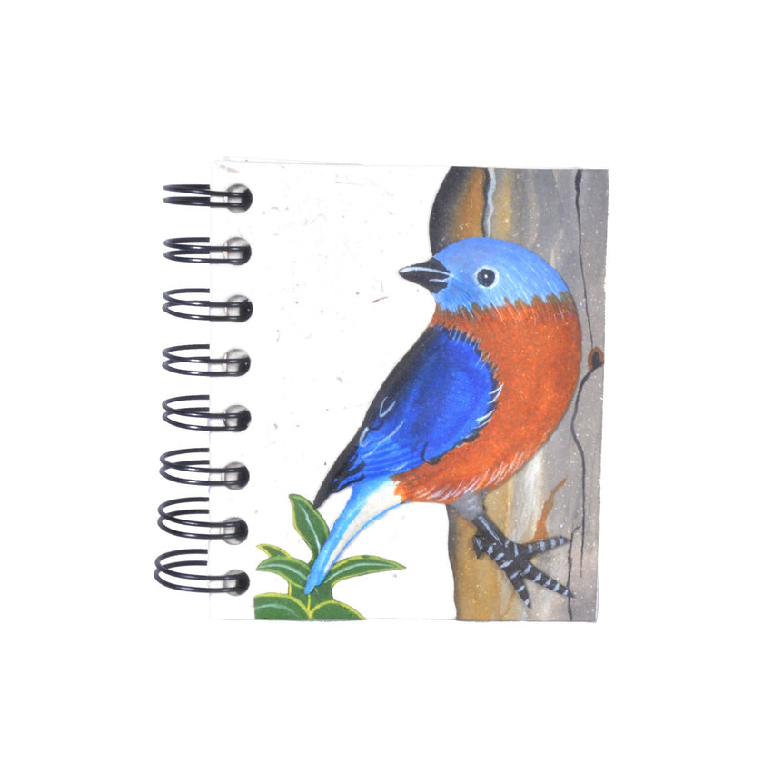 Small Notebook: Bluebird Embossed