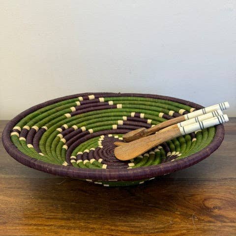 Bukedo and Raffia Fruit Bowls: 12