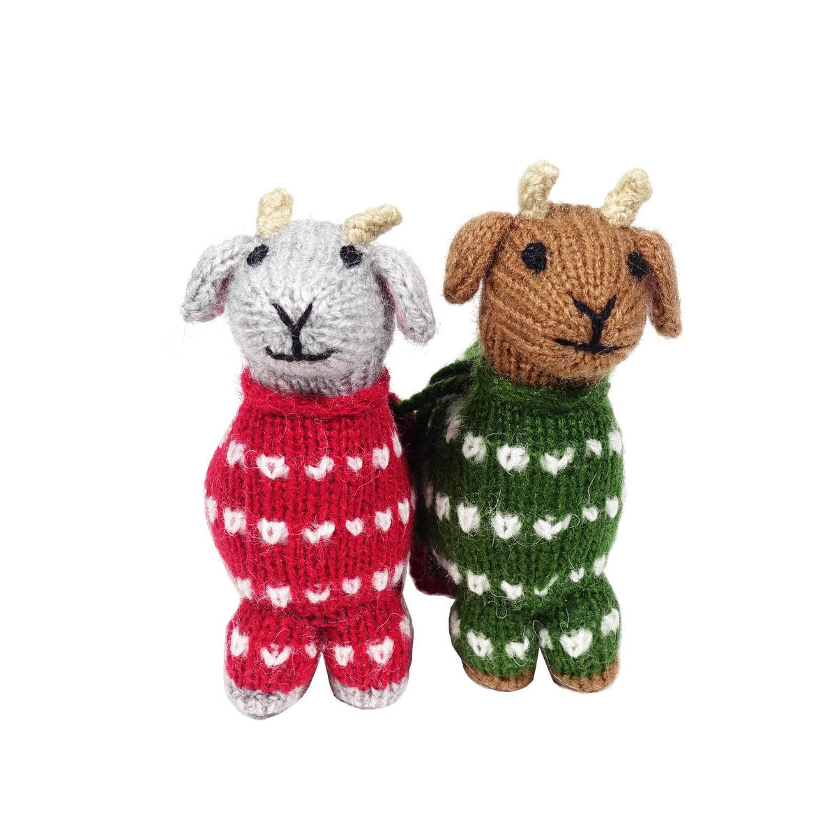 Baby Goats in Pajamas Ornament -Assort.