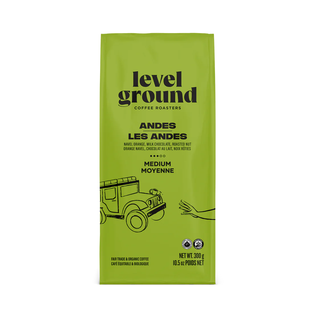 Andes Coffee: Whole Bean