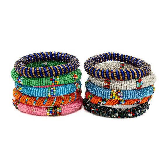 Maasai Beaded Stack Bracelet