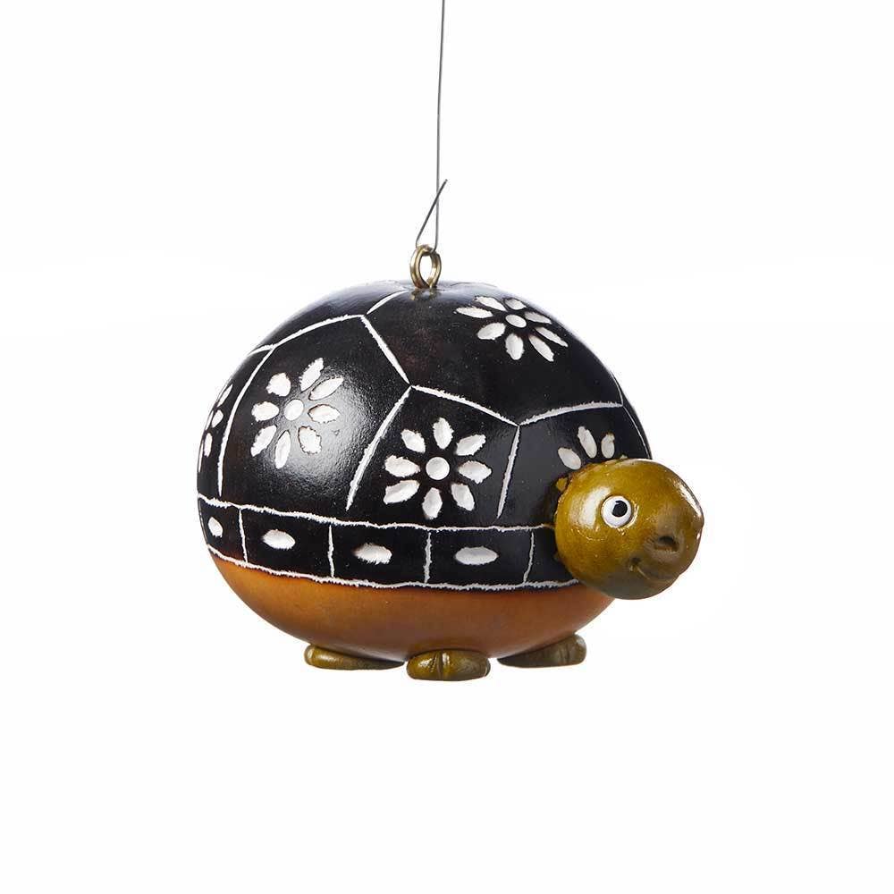 Tortuga Gourd Christmas Ornament