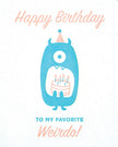 Weirdo Birthday