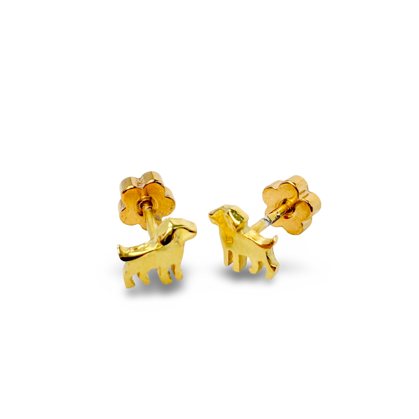 Dog Tiny Stud Earrings