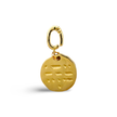 MOTHER Morse Code Gold Charm