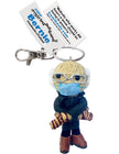 Bernie w/ Mittens String Doll Keychain