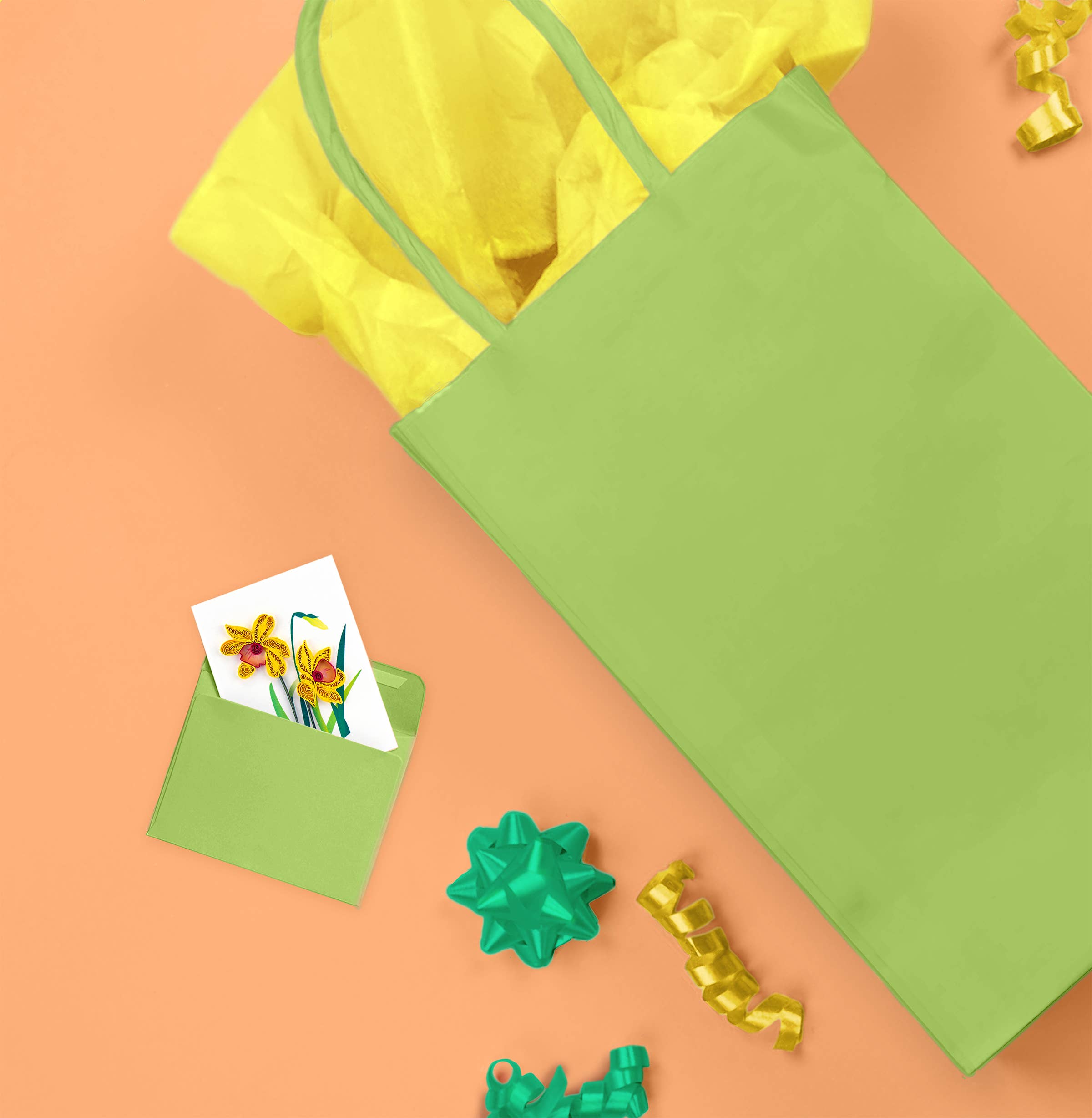 Daffodil Gift Enclosure Mini Card