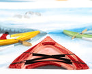 Quilled Kayaking Everyday Greeting Card