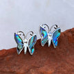 Abalone Butterfly Studs