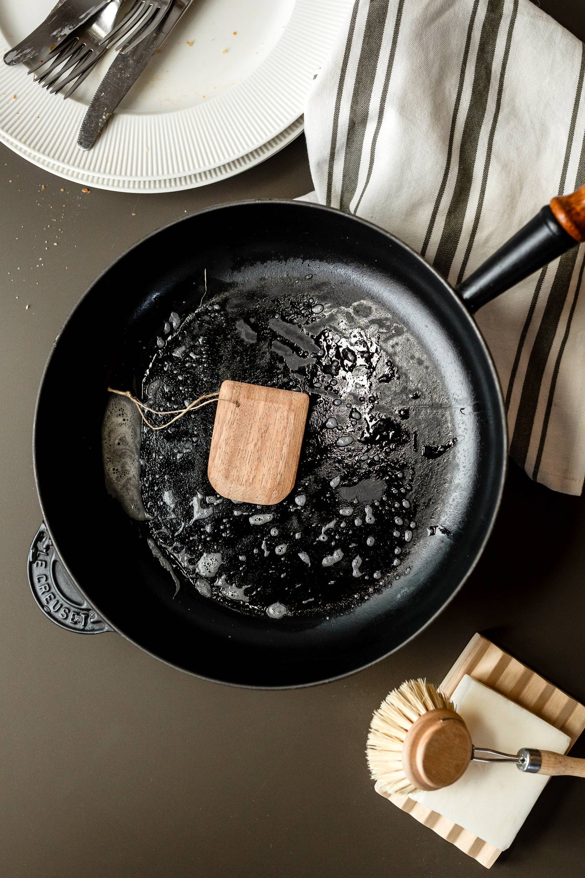 Wooden Pot Scraper