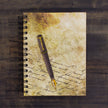 Large Notebook: Writer's Pen