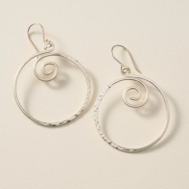 Twil Brass Drop Earrings