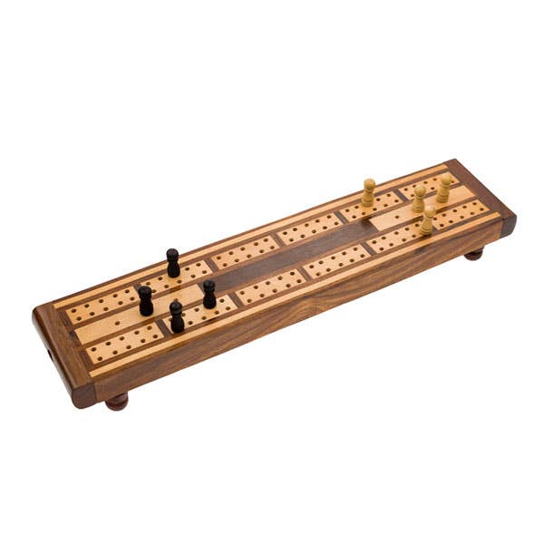 Wood Cribbage Game - Handmade