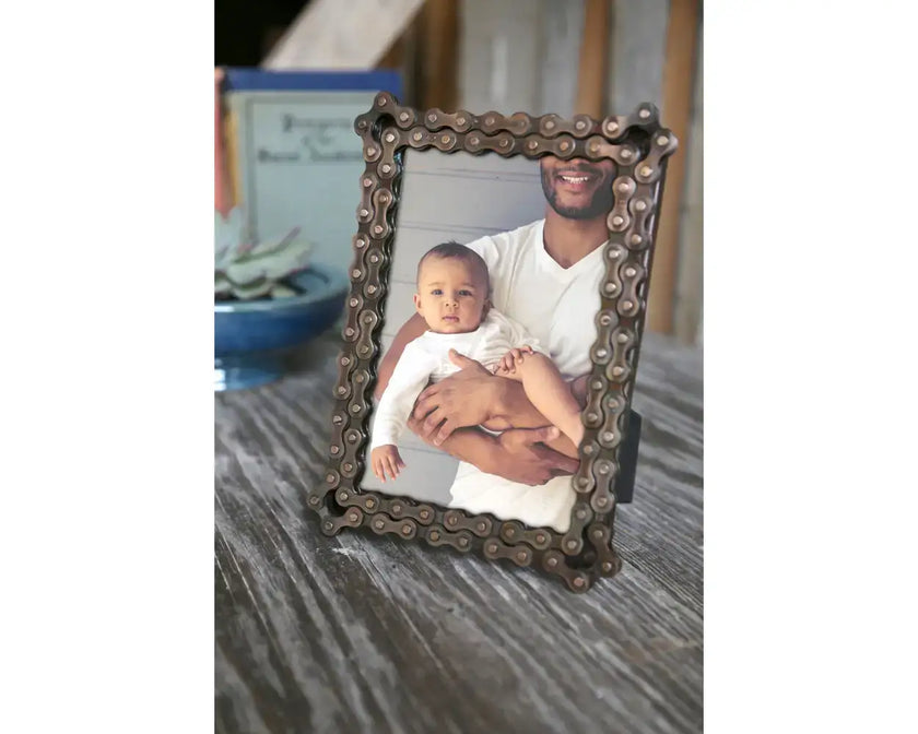 4x6 Bicycle Chain Picture Frame