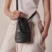 Mini Essential Bucket Bag: Black