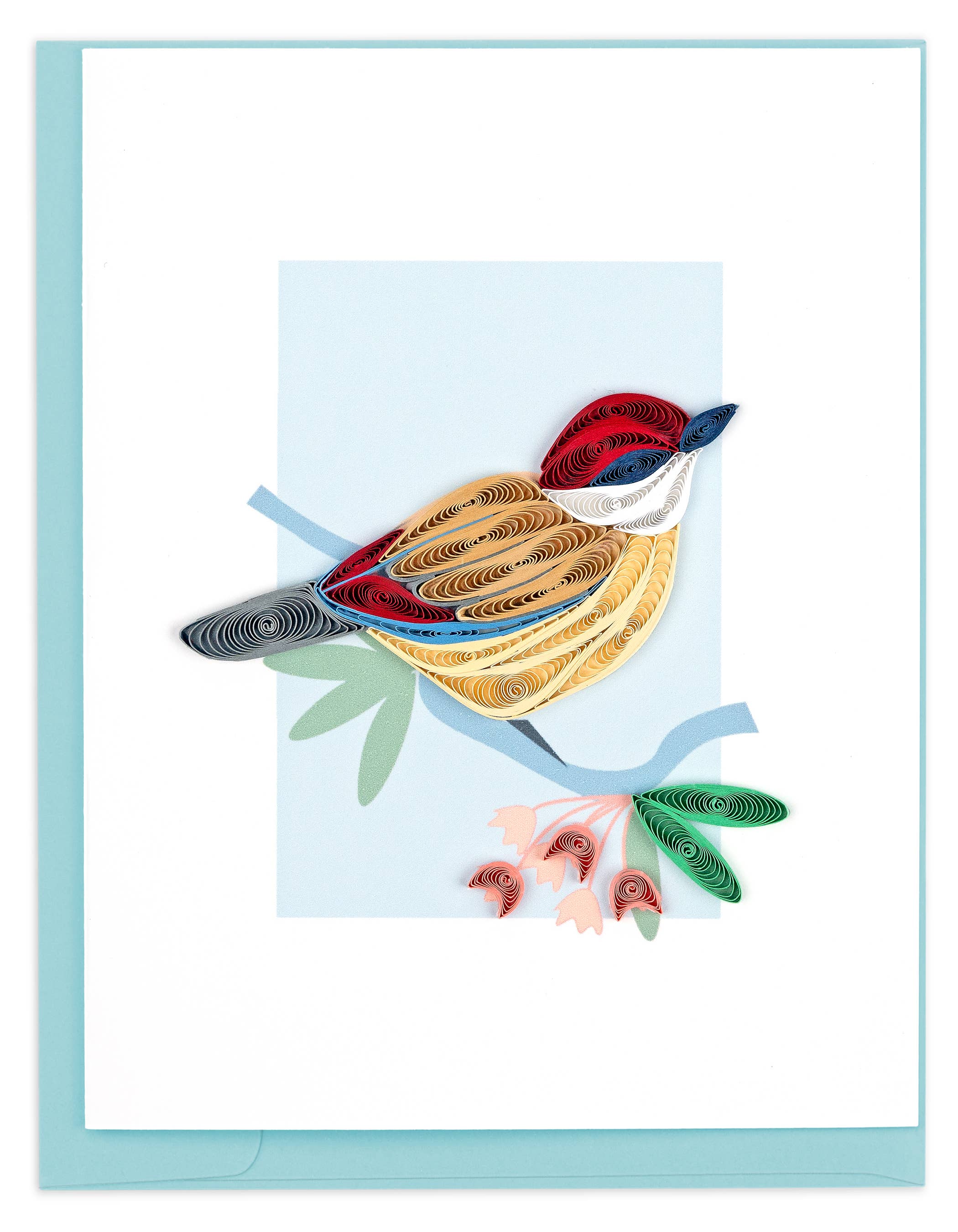 Quilled Decorative Birds Note Card Box Set