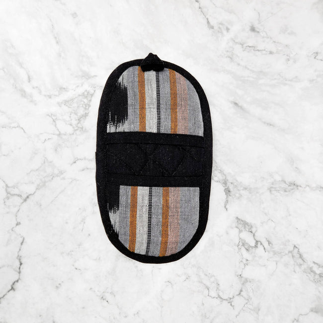 Double-Ended Oval Pot Holder: Slate