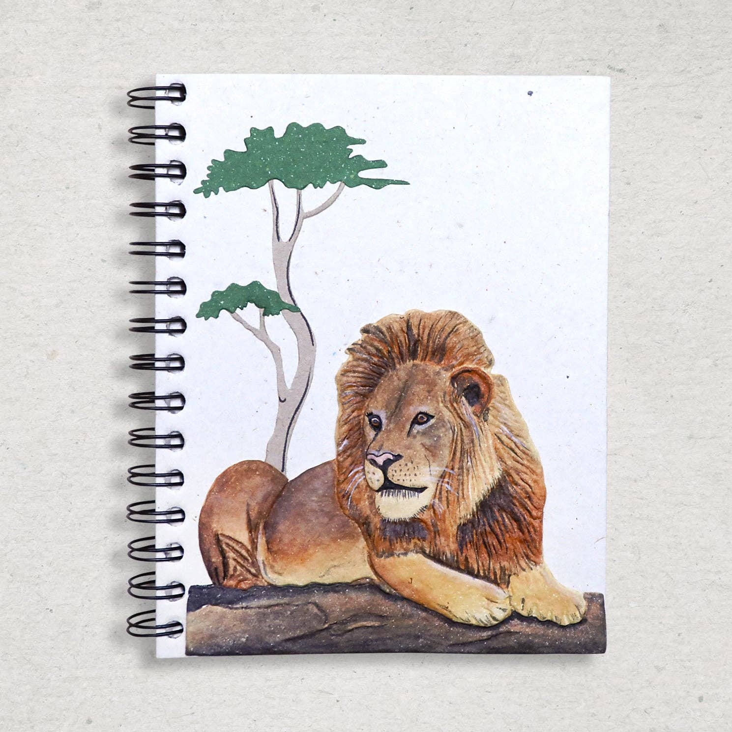 Large Notebook: Lion