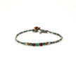 Beaded Anklet: Earth & Sky