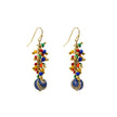 Confetti Kantha Cluster Earrings