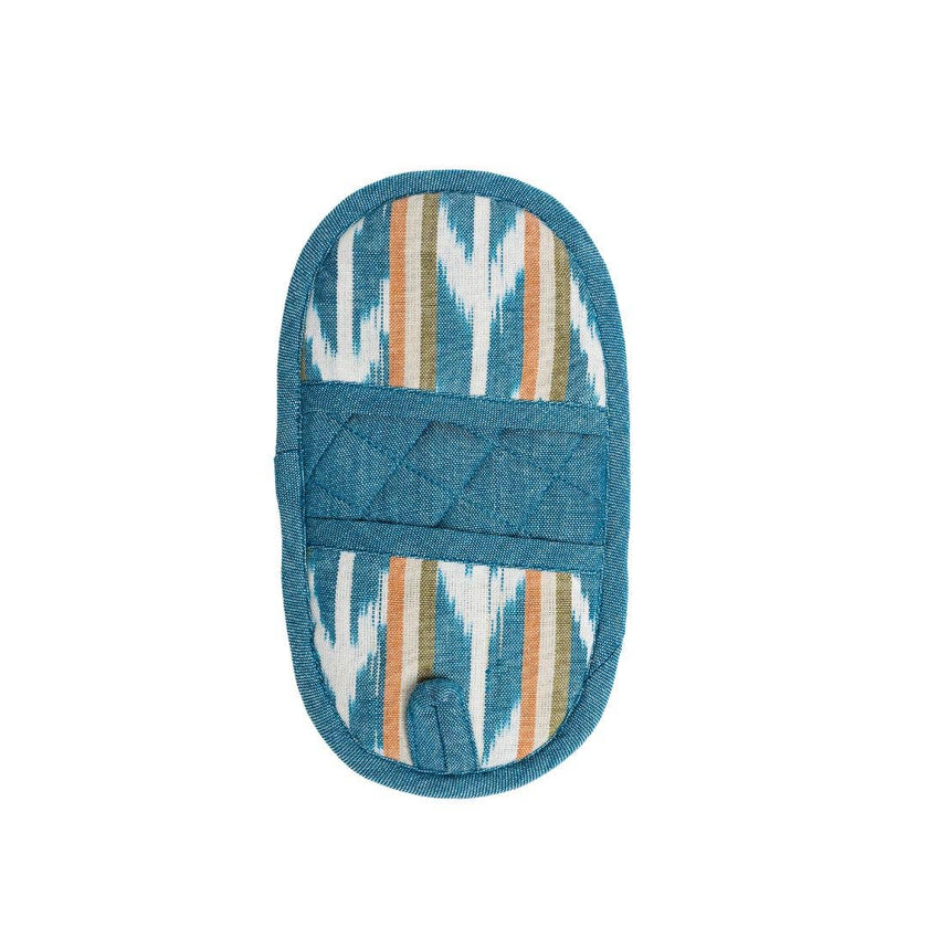 Double-Ended Oval Pot Holder: Slate