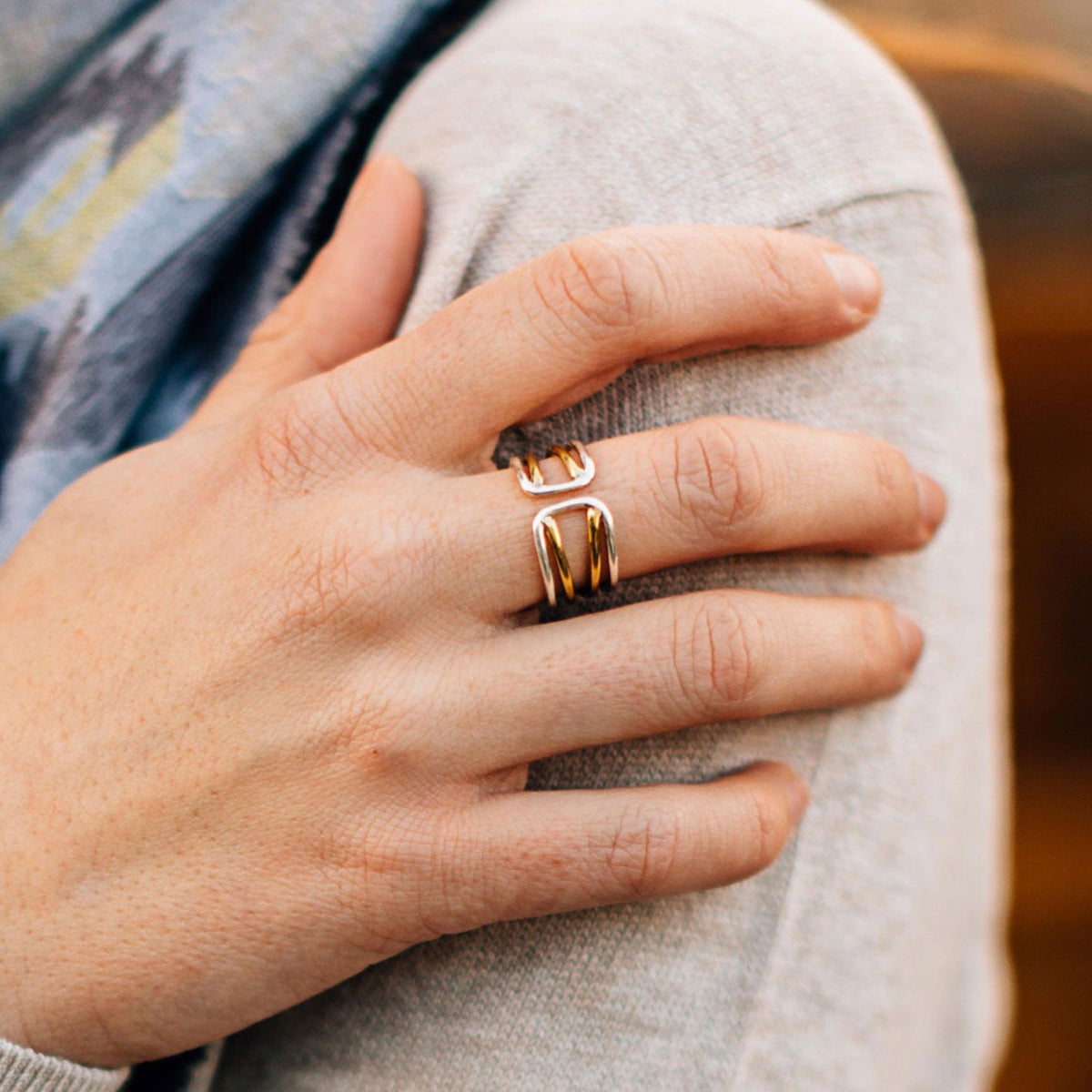 Crossed Paths Ring