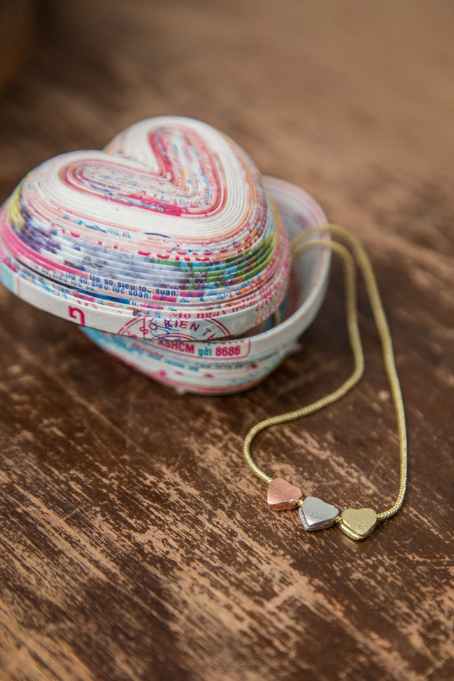 Paper Heart Box