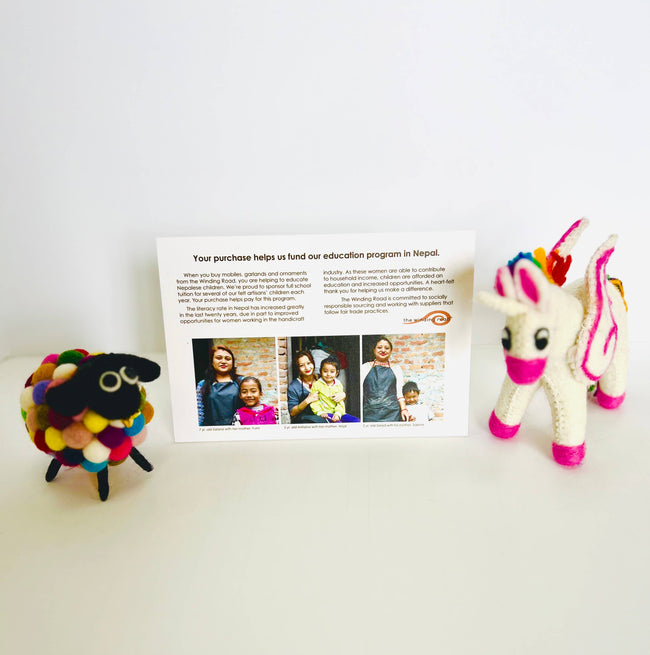 Finger Puppets - Rainbow Hedgehog