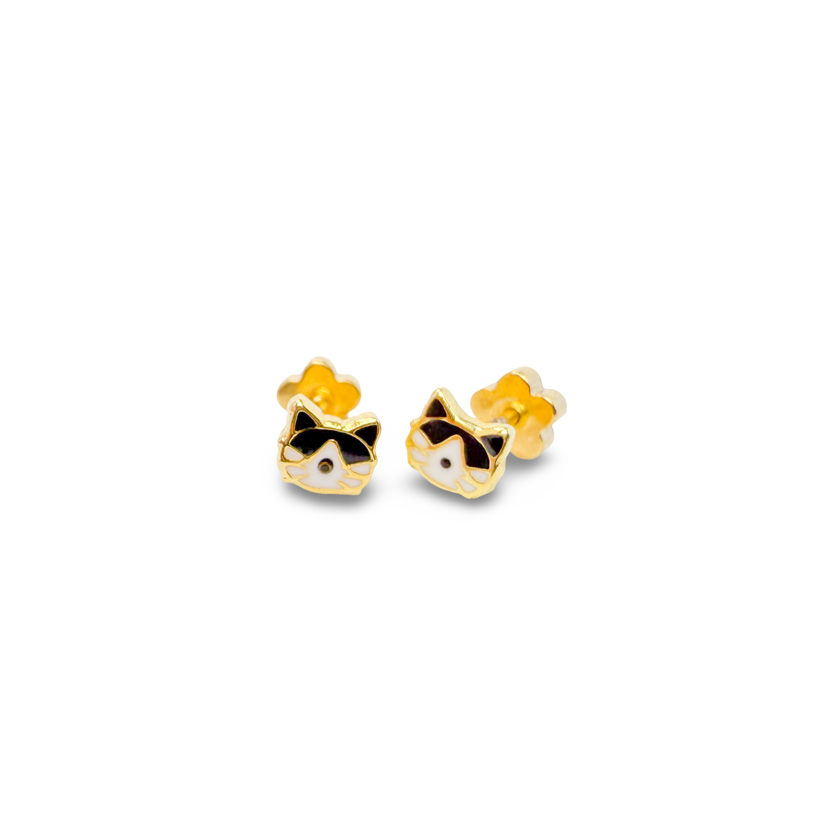Cat Tiny Stud Earrings
