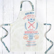 Apron Reversible: Music Notes - Charcoal-Organic
