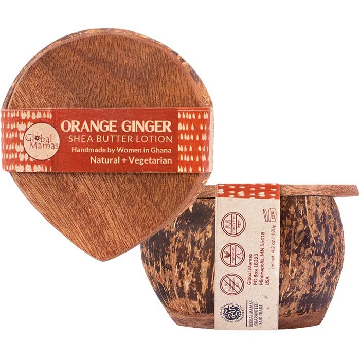 Shea Butter Lotion: Orange Ginger