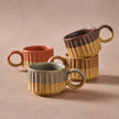 Sundara Fluted Ceramic Espresso Mug