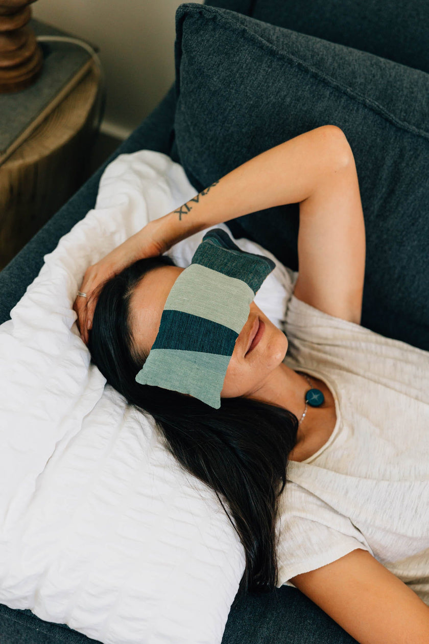 Patchwork Cotton Eye Pillow