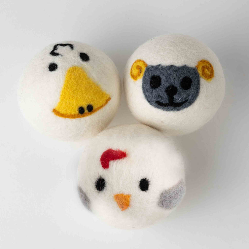 Eco Friendly Wool Dryer Ball - Chicken - Default Title (5910310)