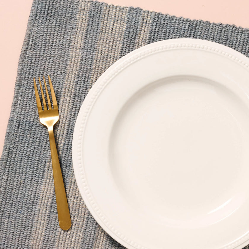 Khairo Handloomed Cotton Set of 2 Placemats