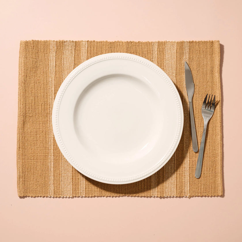 Beja Handloomed Cotton Set of 2 Placemats
