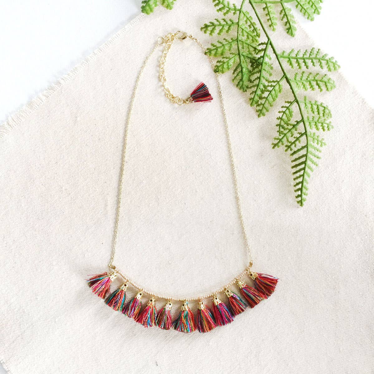 Raja Tassel Necklace