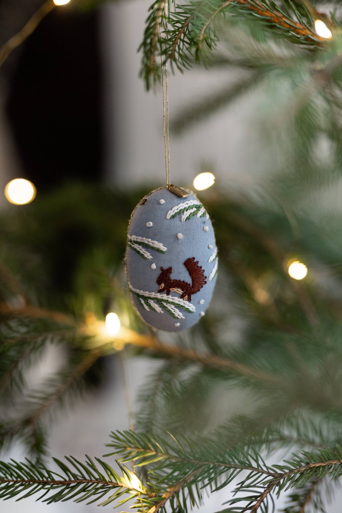 Squirrel Ornament
