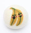 Eco Wool Dryer Balls: Bananas
