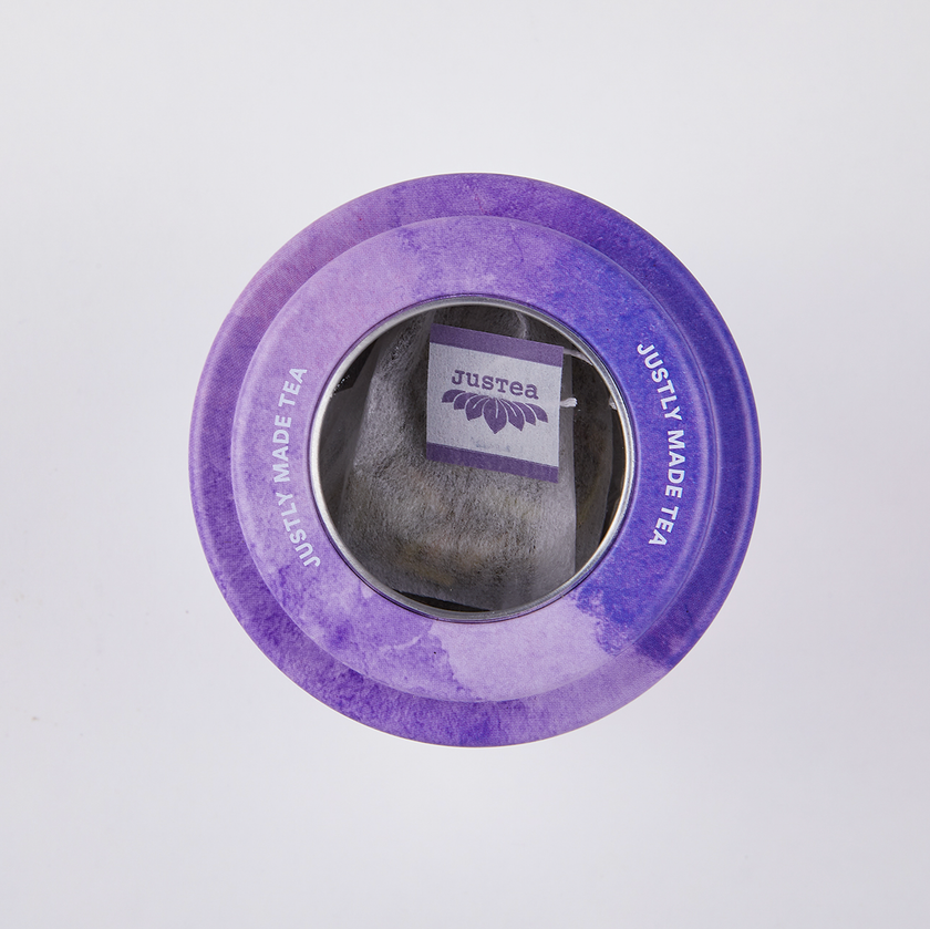 Purple Rain Tea Bag Tin