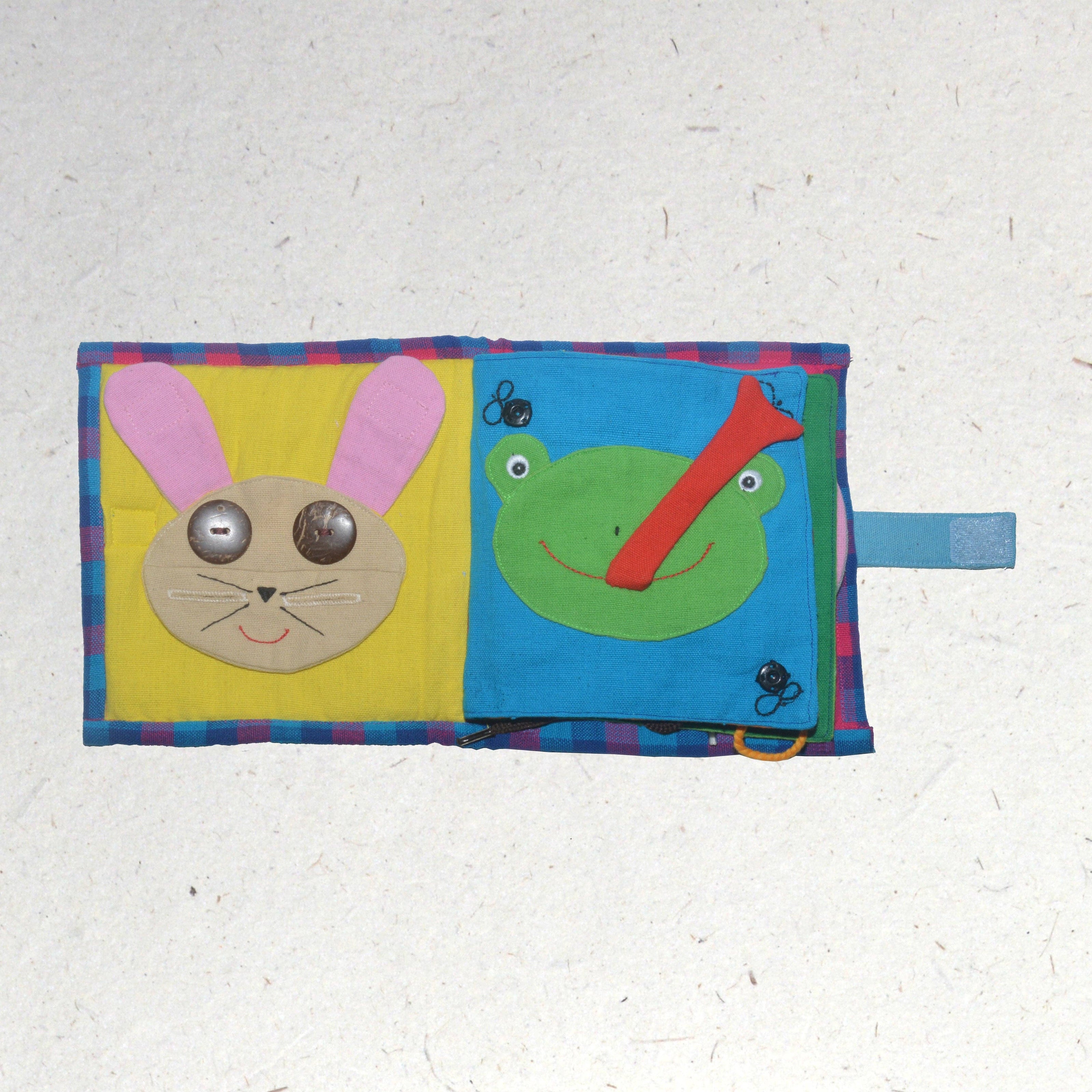 Animals Teach Me: Kids Fabric Book