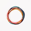 Beaded Stretch Necklace /Wrap Bracelet: Deep Pop
