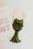 Macrame Teethers: Olive
