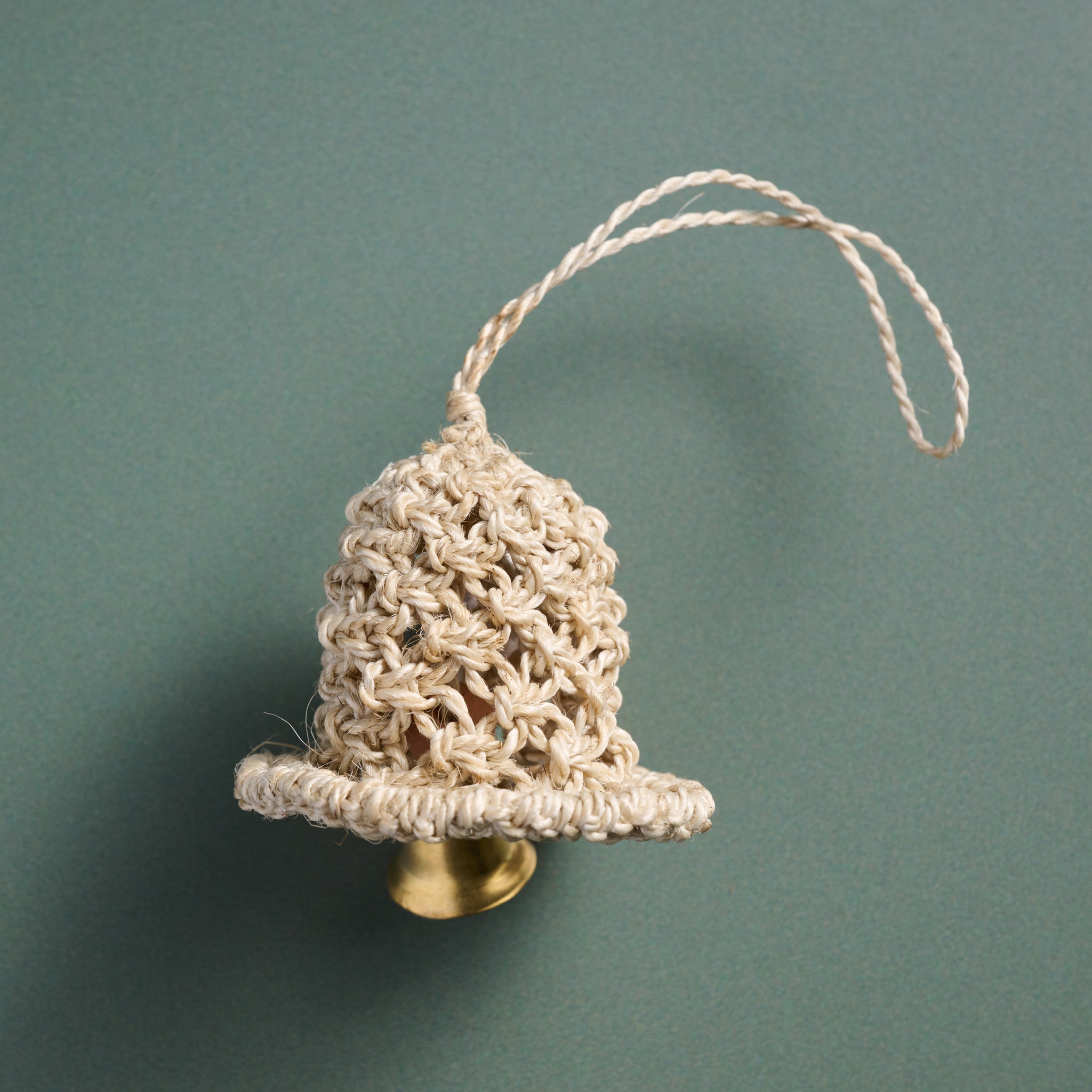 Macrame Bell Ornament