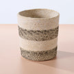 Dorakata Stitched Jute Basket 6.5